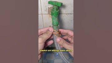 Simple yet useful rope skills #knot #rope #shorts