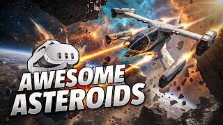 Awesome Asteroids - Meta Quest 3 Gameplay | First Minutes [No Commentary] screenshot 5