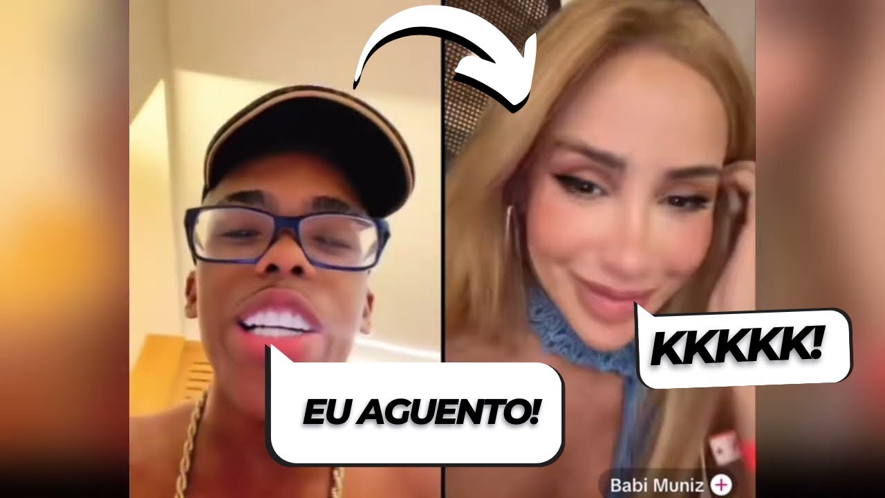 BOCADE09 encontra EX PANICAT em LIVE no TIKTOK! 