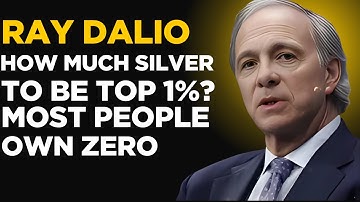 YOU NEED THIS MUCH SILVER TO BE IN THE TOP 1% 5% 20% OF STACKERS A FULL BREAKDOWN | RAY DALIO