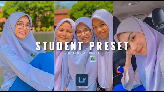 Tips Instafamous | Tutorial edit Photo Using Lightroom | Student preset screenshot 1