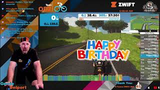 Category Enforcement Race // Zwift Test Event