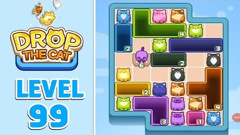 Drop The Cat Level 99 Walkthrough Solution