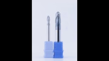 Solid Carbide End Mills CNC Milling Cutter 2 Flutes Ball Nose End Mills