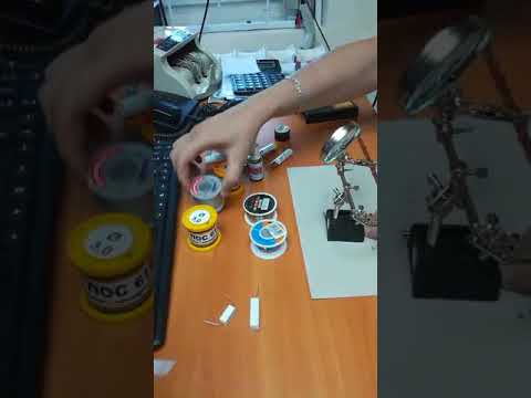 Как правильно подобрать паяльник и припой с флюсом Как правильно подобрать паяльник и припой с флюсом