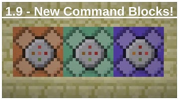 Command Block Basics - Minecraft 1.9