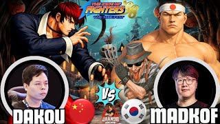 KOF 98 MadKof (동네형) VS Dakou (大口) | FT10 | 2 RANDOM VS MAIN | KING OF FIGHTERS 98