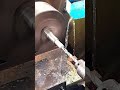 how to  make a concentric hole using centre drill on lathe machine #iti fitter#