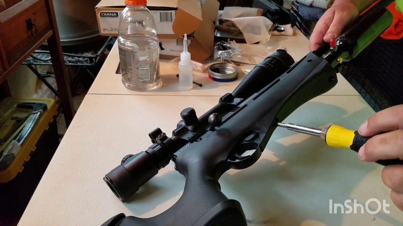 Hill Airgun Umarex Gauntlet Hammer Spring Kit Install YouTube