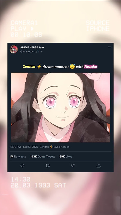 zenitsu ⚡ dream moment 😇 with nezuko 👘 ||#zenitsu #nezuko #kny #zenitsuedit #otaku