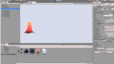 Unity 5.x 2D Different Bullet Physics