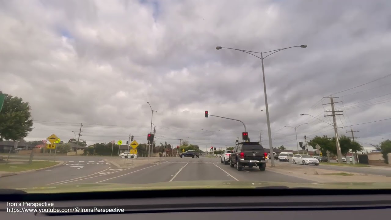 4K Scenic Drive in South Morang, Melbourne North | Relaxing Background Video – 7299