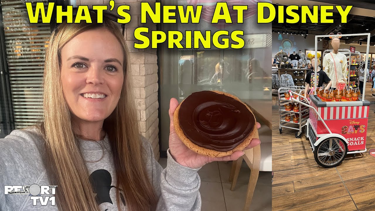 What's New at Disney Springs - A TON of New Merchandise, New Cookie Bar & More! - January 2024