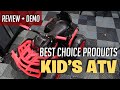 Best choice products kids atv  indepth review and demo