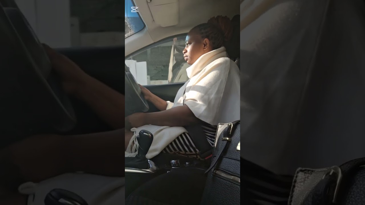 Driving myself as a learner driver in Nairobi, Kenya.💃💪 