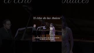 "El Echo de las Raíces" Recital de canto y piano, Guiartex, Diputación de Cáceres #lírico #canto