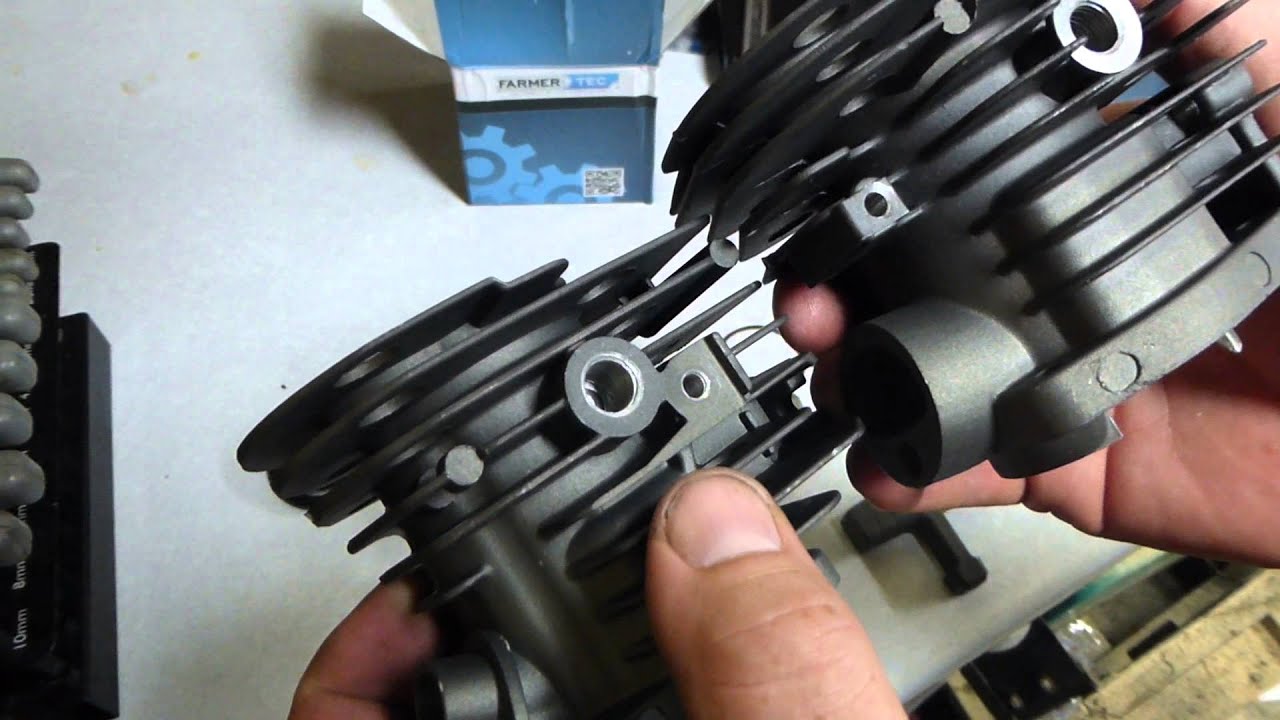 whaaatt 32 chainsaw piston and cyinder kit review farmer tech (aka