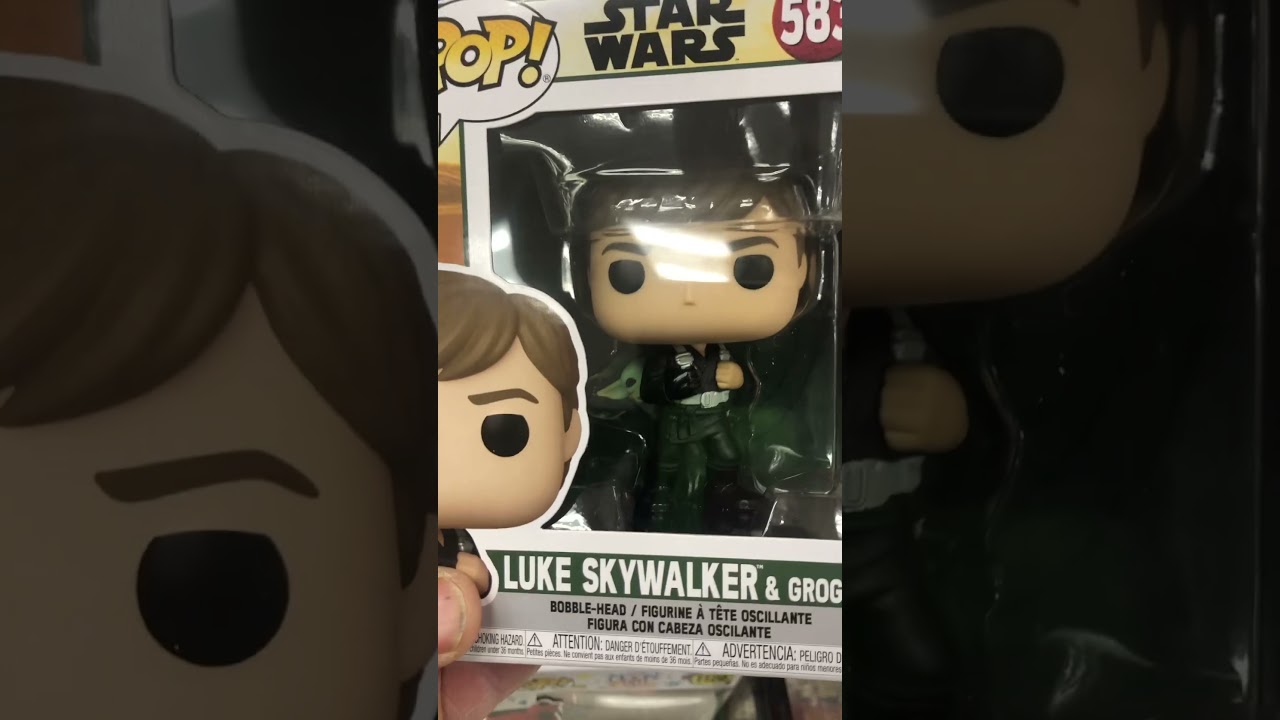 Luke Skywalker & Grogu Funko Pop