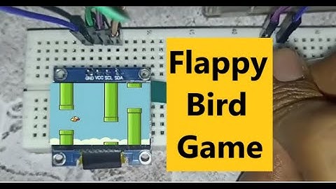 Build Your Own FLAPPY BIRD Game with Arduino Uno!