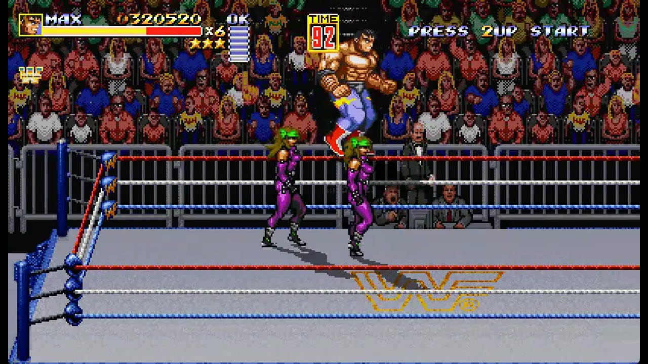 Streets of Rage Remake v5.2 - SoRMaker Mod - WWF WrestleMania Remake v2.0