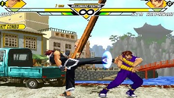 MUGEN BATTLES - Guy vs. Kim Kaphwan