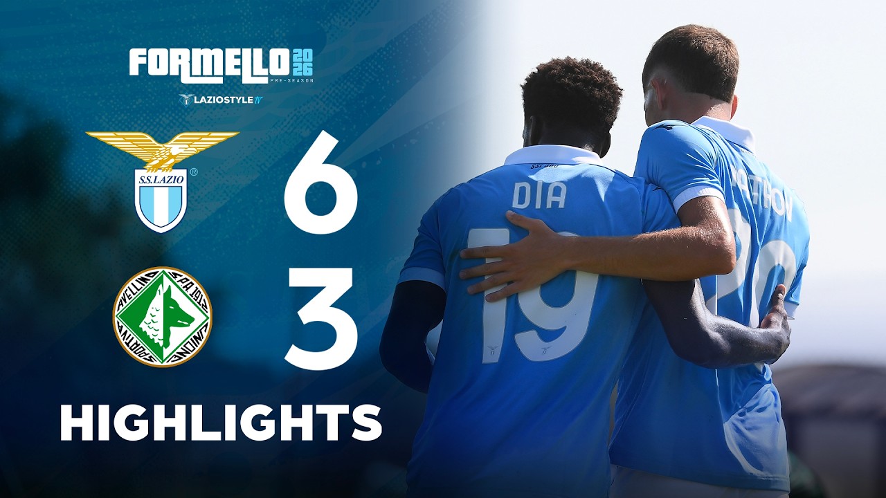 Lazio 6–3 US Avellino 1912 full highlights