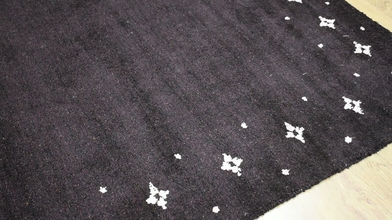 Hand Knotted Loom Silk Mix 5'x8' Area Rug Contemporary Brown LSM219