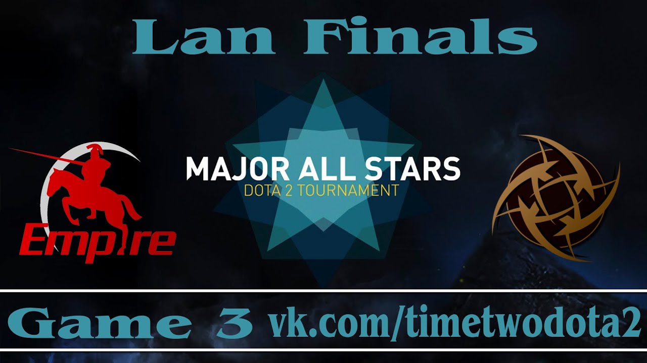 Team Empire vs NiP #3 (bo3) (Ru) | Major All Stars Lan Finals (22.03.2015)