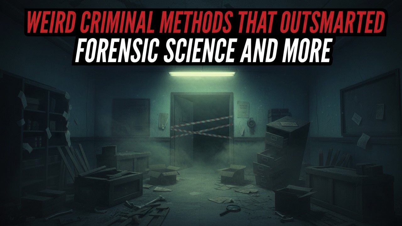 True Crime For Sleep | WEIRD Criminal Methods That Outsmarted Forensic Science and more