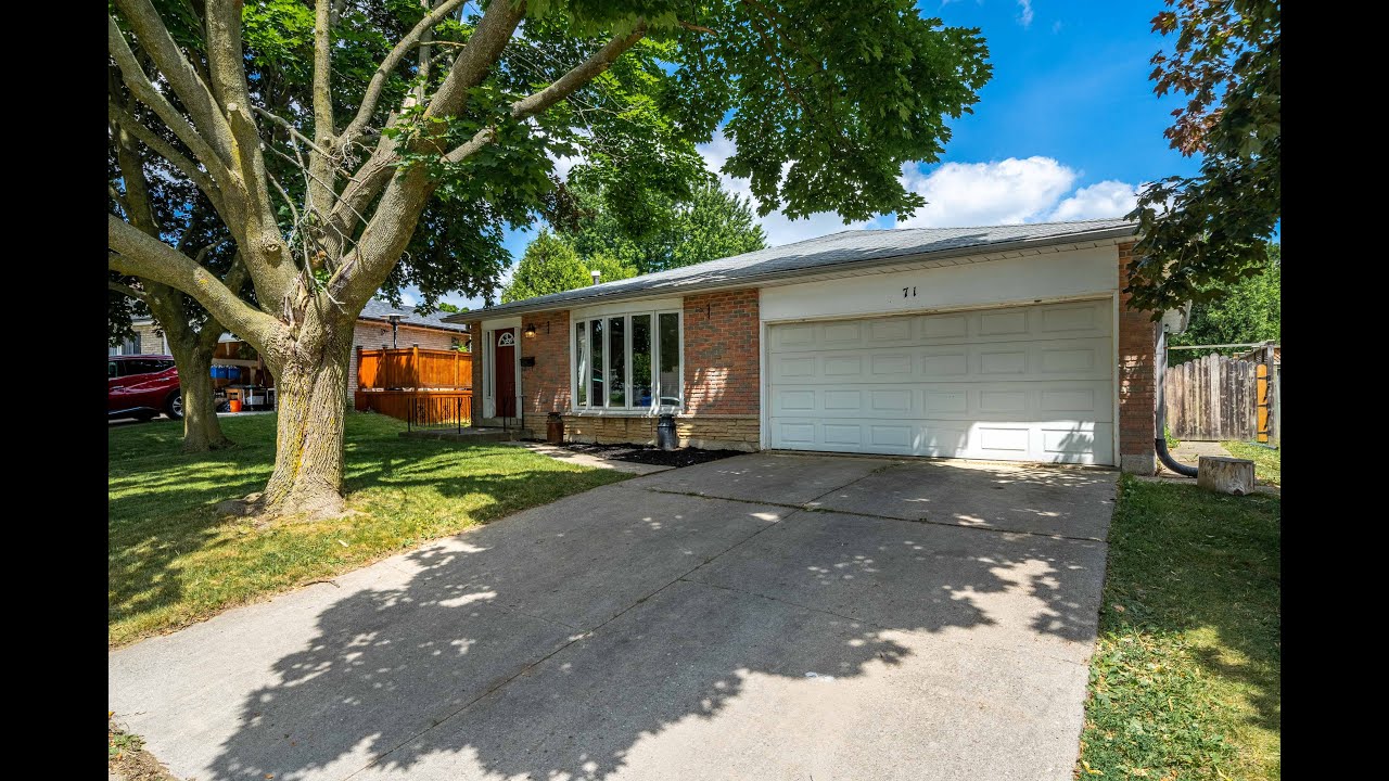 71 Magnolia Drive, Brantford YouTube