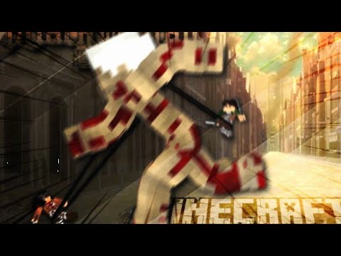 Attack On Titan/Shingeki No Kyojin Minecraft Mod │ Review en