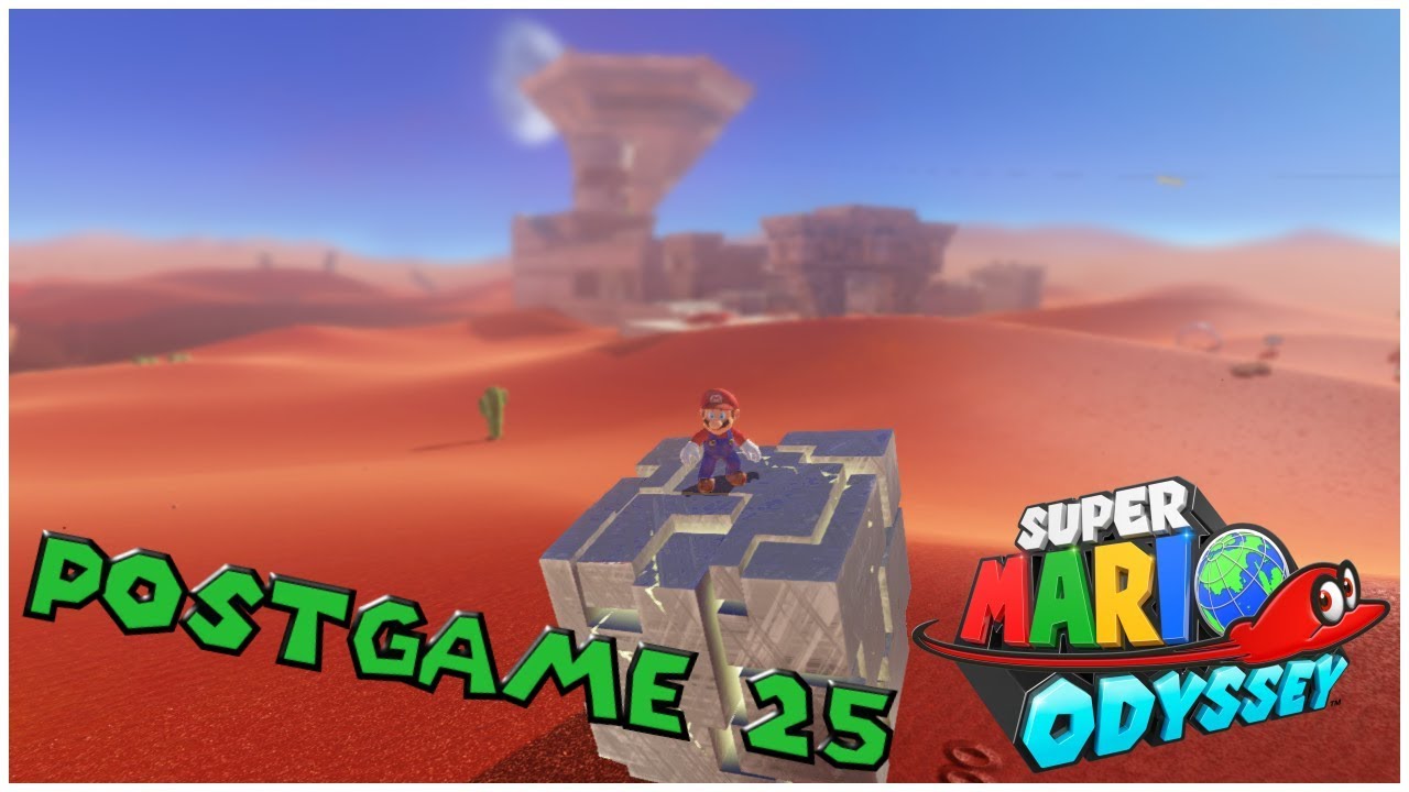 Super Mario Odyssey: Postgame 25 - Sand Kingdom Moon Block