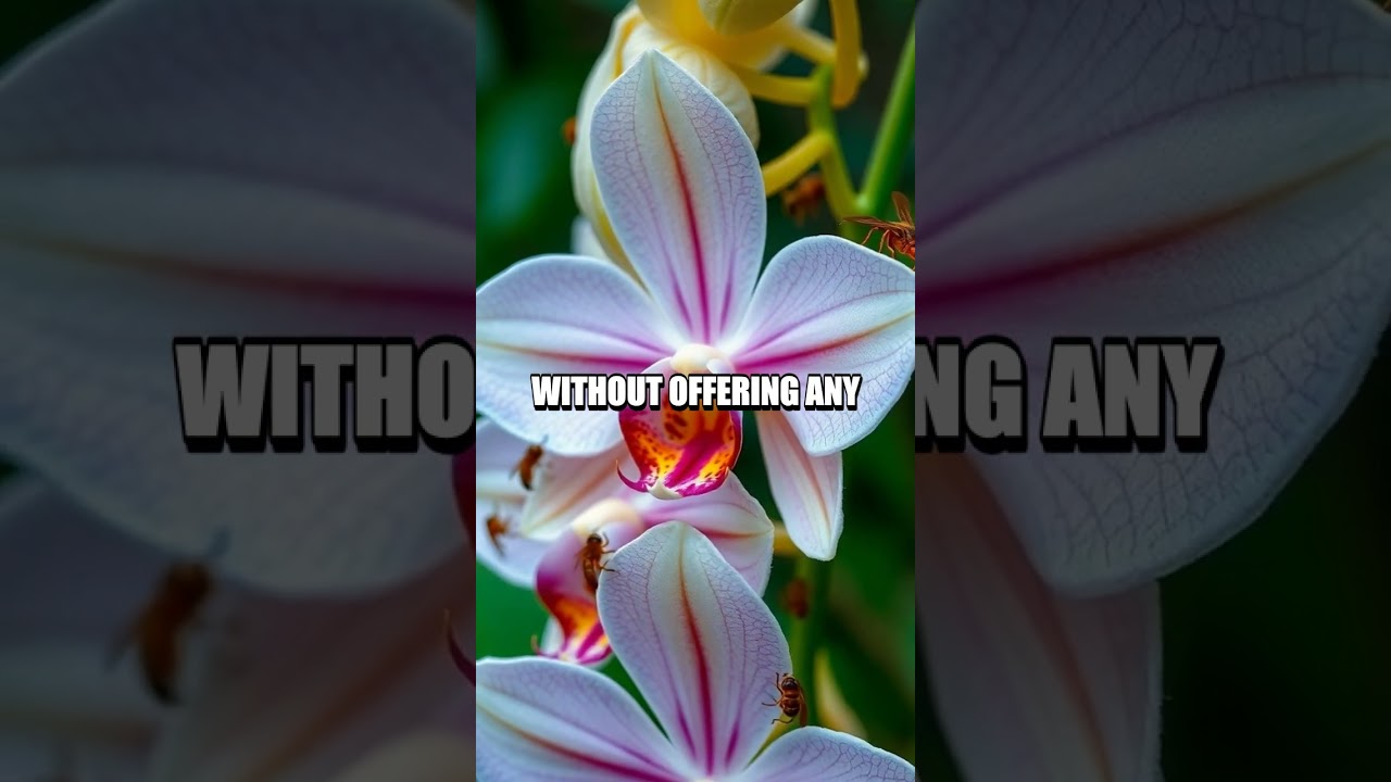 The Shy Orchid Wasp Partnership