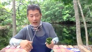 シェフ藤村のキャンプ飯を嬉野Ｄと藤村さん家の次女と生配信