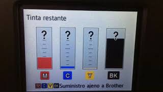 Solución de Impresora BROTHER cuándo no Reconoce la tinta mfc-j6730dw y  MFC-j5330Dw - YouTube