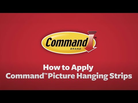 How To Apply Command™ Picture Hanging Strips