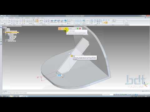 Solid Edge ST4_Parça Modelleme Eğitim Videoları(Senkron Modelleme)-21-Rib