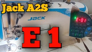 Celebrity Jack A2s Sewing Machine Error E 1 Solve Profile