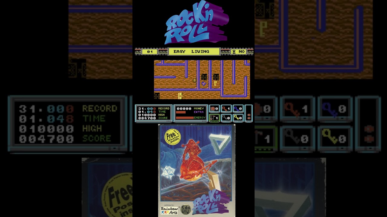 Rock n Roll on Commodore 64 🔥⚔️ 
