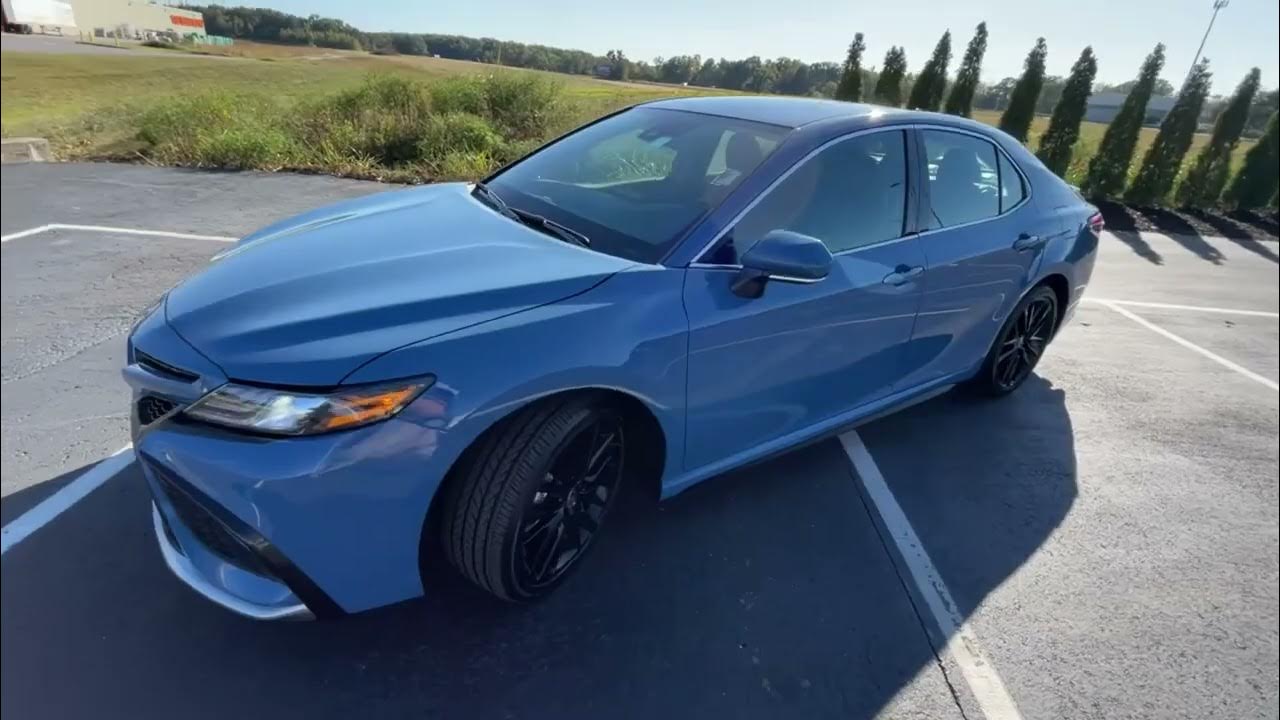 2024 Toyota Camry XSE 4 Cylinder Walkaround YouTube