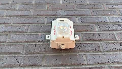 System Sensor SpecrAlert Advance P2W & Low Frequency P2WL - Fire Alarm Testing