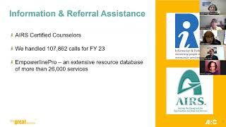 Atlanta Regional Commission's Area Agency on Aging and Aging and Disability Resource Connection