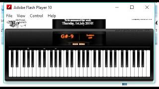 Virtual Piano - Hello - Adele