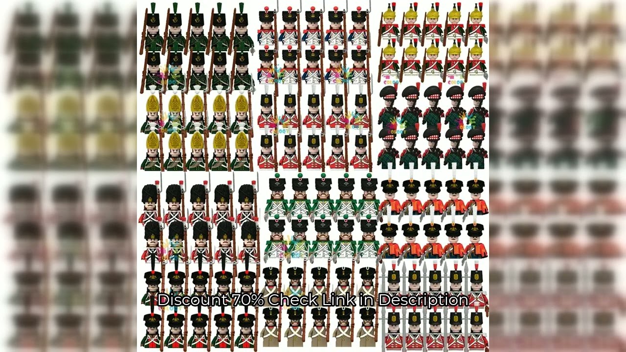 Kids Toys 22Pcs/10Pcs Napoleonic Wars Military Soldier Building Blocks Imperial Navy Figures Toys Fo
