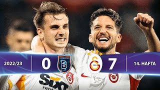 M Başakşehir - Galatasaray 0-7 Highlightsözet Spor Toto Süper Lig - 202223