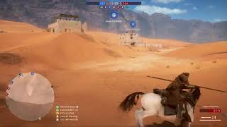 Battlefield 1 Cavalry Lance vs Vehicles