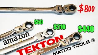 $800 Snap-On vs Every Price Ratcheting Wrenches