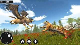 Wild Griffin Family Eagle Simulator - Jungle Big Eagle Birds Flying - Android GamePlay screenshot 1