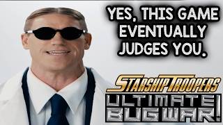IT'S REALLY THE ENDING? AND THE GAME JUDGES US? – Let's Play Starship Troopers: Ultimate Bug War