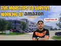 FIVE MORE TIPS FOR NEW AMAZON EMPLOYEES! + Amazon Employee Q&A!